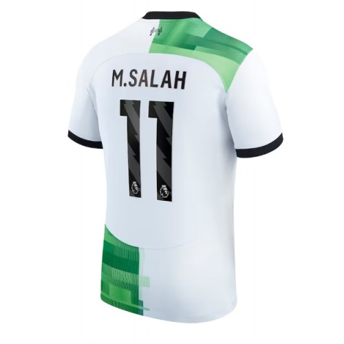 Pánský Fotbalový dres Liverpool Mohamed Salah #11 2023-24 Venkovní Krátký Rukáv